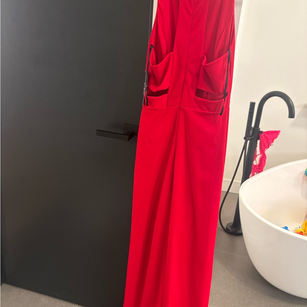 Lulu’s Red Sleeveless Pant/Romper- Brand New
